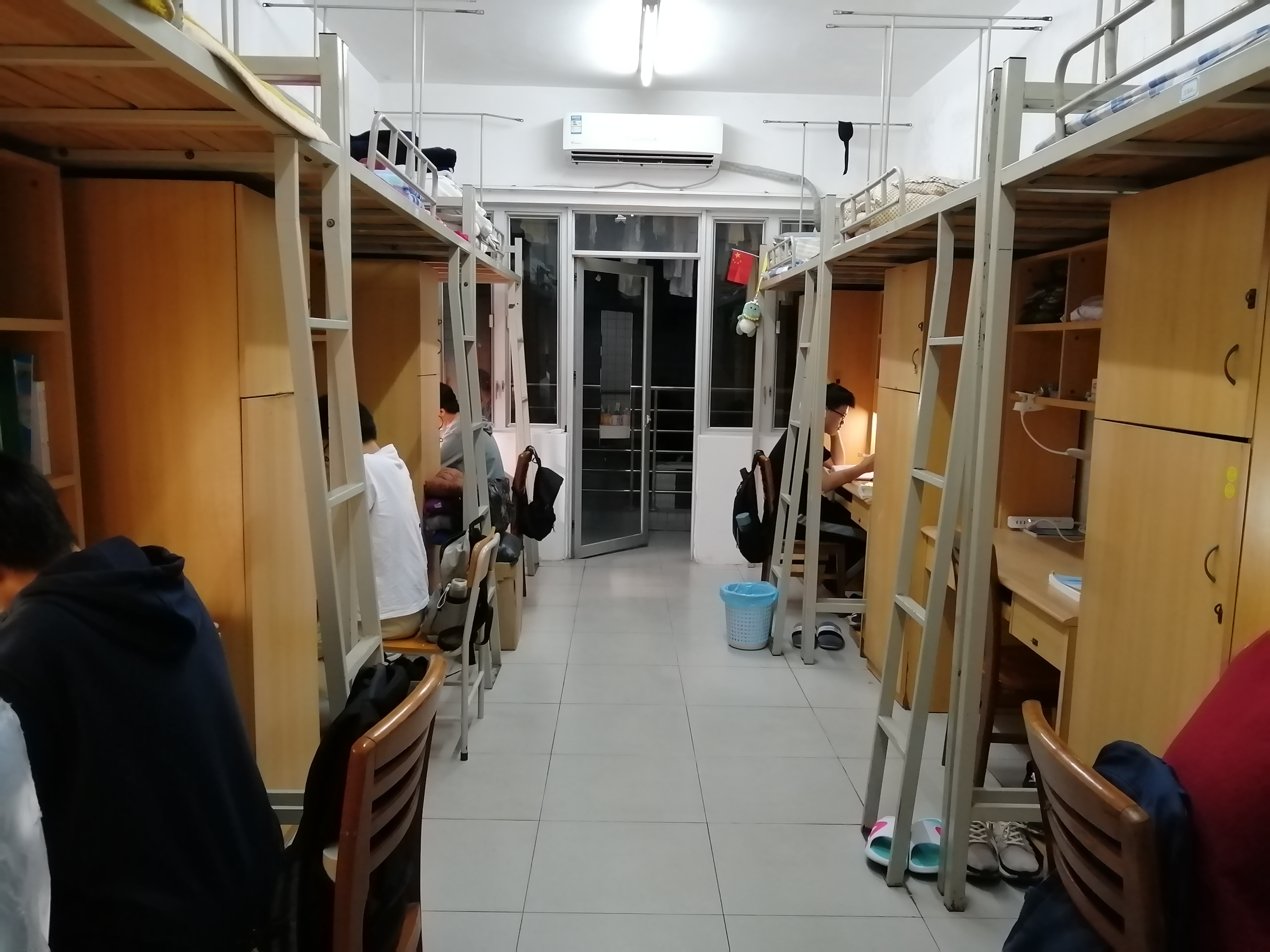 华南农业大学2019年食品学院宿舍检查志愿活动